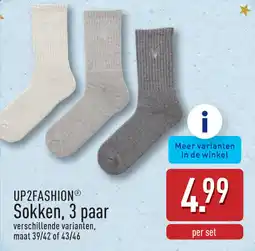 ALDI Up2Fashion Sokken aanbieding