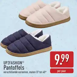 ALDI Up2fashion Pantoffels aanbieding