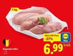 Lidl Kippenborstfilet aanbieding