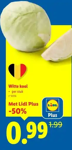 Lidl Witte kool aanbieding