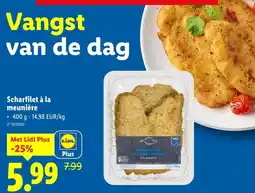Lidl Scharfilet à la meunière aanbieding