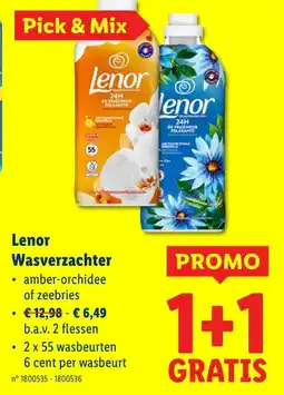 Lidl Lenor Wasverzachter aanbieding