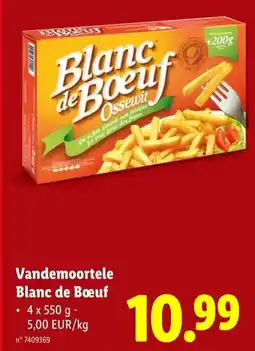 Lidl Vandemoortele Blanc de Boeuf aanbieding