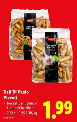 Lidl Deli Di Paolo Piccoli aanbieding