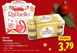 Lidl Ferrero Chocolade aanbieding
