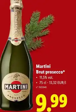 Lidl Martini Brut prosecco aanbieding