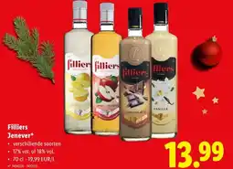 Lidl Filliers Jenever aanbieding