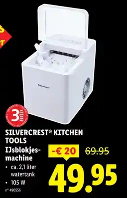 Lidl SILVERCREST KITCHEN TOOLS IJsblokjes- machine aanbieding