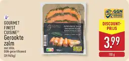 ALDI Gourmet Finest Cuisine Gerookte Zalm aanbieding