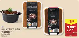 ALDI Gourmet Finest Cuisine Wildragout aanbieding