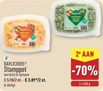 ALDI Daylicious Stamppot aanbieding