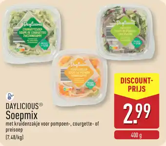 ALDI Daylicious Soepmix aanbieding