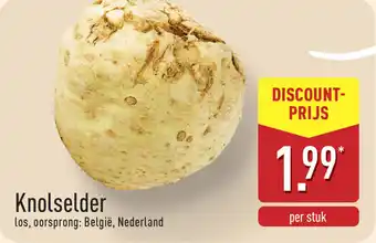 ALDI Knolselder aanbieding