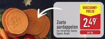 ALDI Zoete Aardappelen aanbieding