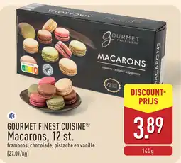 ALDI Gourmet Finest Cuisine Macarons aanbieding