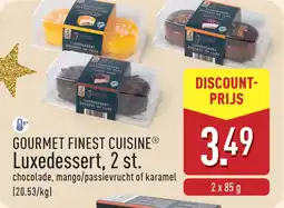 ALDI Gourmet Finest Cuisine Luxedessert aanbieding