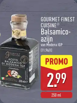 ALDI Gourmet Finest Cuisine Balsamico Azijn aanbieding