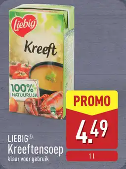 ALDI Liebig Kreeftensoep aanbieding