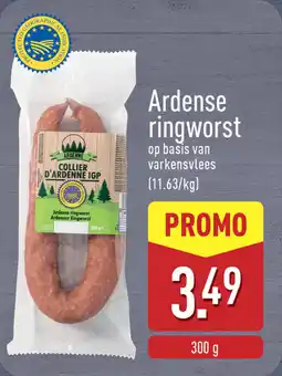 ALDI Ardense Ringworst aanbieding
