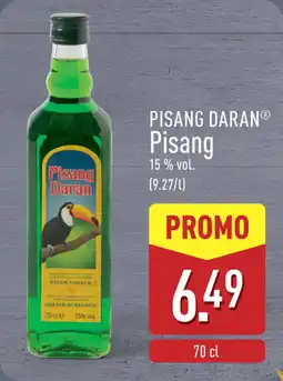 ALDI Pisang Daran 15% vol aanbieding