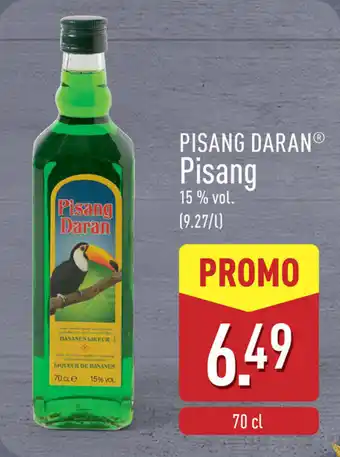 ALDI Pisang Daran 15% vol aanbieding