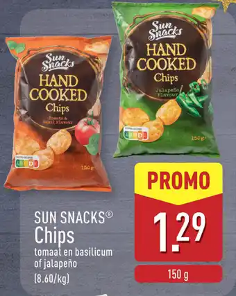 ALDI Sun Snacks Chips aanbieding