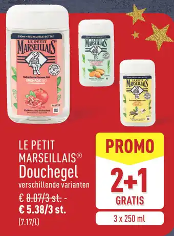 ALDI Le Petit Marseillais Douchegel aanbieding