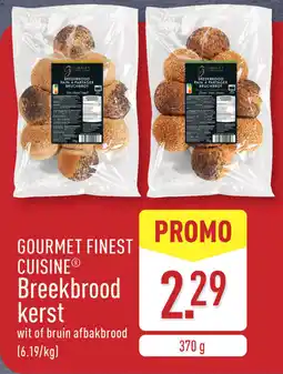 ALDI Gourmet Finest Cuisine Breekbrood Kerst aanbieding