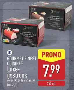 ALDI Gourmet Finest Cuisine Luxe Ijsstronk aanbieding