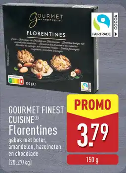 ALDI Gourmet Finest Cuisine Florentines aanbieding