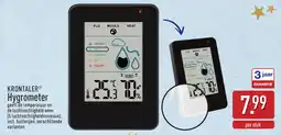ALDI Krontaler Hygrometer aanbieding