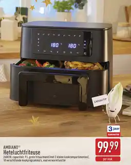 ALDI Ambiano Heteluchtfriteuse aanbieding
