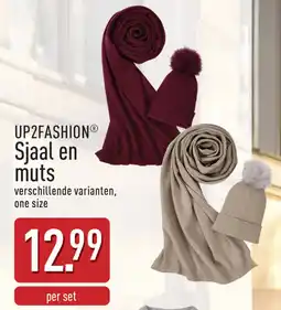 ALDI Up2fashion Sjaal en muts aanbieding