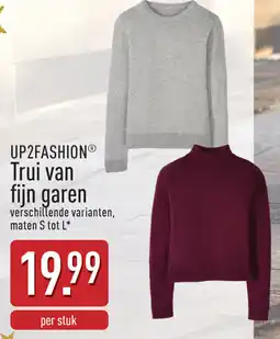 ALDI Up2fashion Trui van Fijn Garen aanbieding