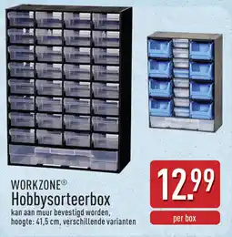 ALDI Workzone Hobbysorteerbox aanbieding
