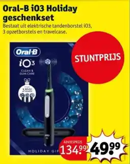 Kruidvat Oral-B i03 Holiday geschenkset aanbieding
