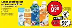 Kruidvat Lenor Geurbooster en Wasverzachter aanbieding