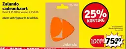 Kruidvat Zalando Cadeaukaart aanbieding