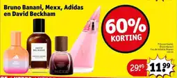 Kruidvat Bruno Banani, Mexx, Adidas en David Beckham aanbieding