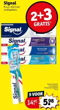 Kruidvat Signal aanbieding