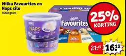 Kruidvat Milka Favourites en Naps Silo aanbieding