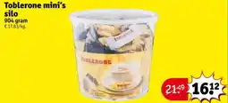 Kruidvat Toblerone mini's Silo aanbieding
