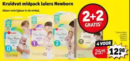 Kruidvat Kruidvat midpack luiers Newborn aanbieding