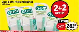Kruidvat Gum Soft-Picks Original aanbieding