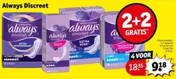 Kruidvat Always Discreet aanbieding