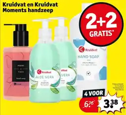 Kruidvat Kruidvat en Kruidvat Moments handzeep aanbieding