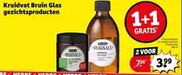 Kruidvat Kruidvat bruin glas gezichtsproducten aanbieding