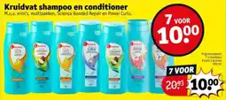 Kruidvat Kruidvat shampoo en conditioner aanbieding