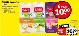 Kruidvat Tahiti douche aanbieding