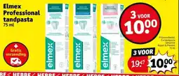 Kruidvat Elmex professional tandpasta aanbieding